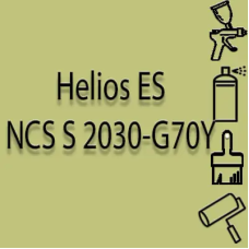 NCS S 2030-G70Y глянцева 1К швидкосохнуча антикорозійна емаль Helios ES - 1л