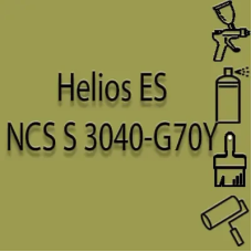 NCS S 3040-G70Y глянцева 1К швидкосохнуча антикорозійна емаль Helios ES - 1л
