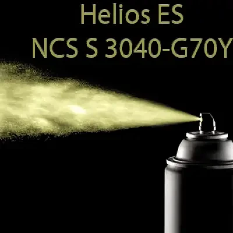 NCS S 3040-G70Y аерозольна глянцева 1К швидкосохнуча антикорозійна емаль Helios ES - 400мл