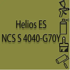 NCS S 4040-G70Y глянцева 1К швидкосохнуча антикорозійна емаль Helios ES - 1л