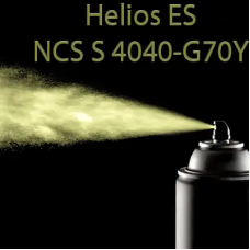 NCS S 4040-G70Y аерозольна глянцева 1К швидкосохнуча антикорозійна емаль Helios ES - 400мл
