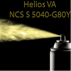 NCS S 5040-G80Y аерозольна глянцева 1К швидкосохнуча антикорозійна емаль Helios ES - 400мл