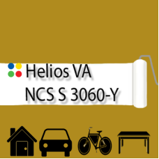 NCS S 3060-Y антикорозійна глянцева грунт-емаль (вініл-акрилова) HELIOS VA - 1л