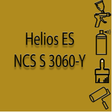 NCS S 3060-Y глянцева 1К швидкосохнуча антикорозійна емаль Helios ES - 1л
