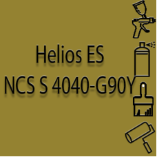 NCS S 4040-G90Y глянцева 1К швидкосохнуча антикорозійна емаль Helios ES - 1л