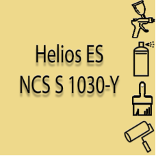 NCS S 1030-Y глянцева 1К швидкосохнуча антикорозійна емаль Helios ES - 1л