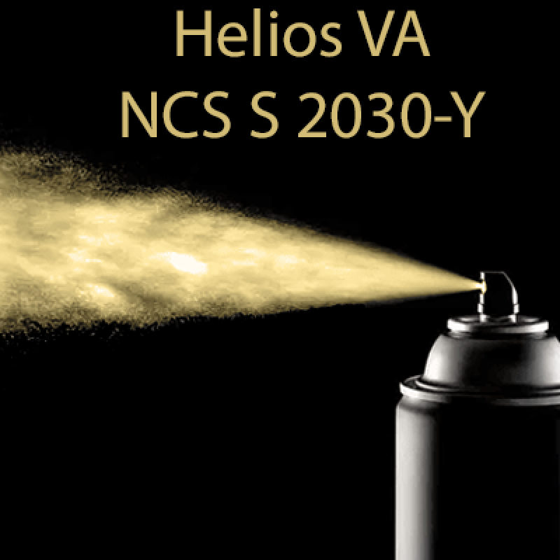 NCS S 2030-Y аерозольна антикорозійна глянцева грунт-емаль (вініл-акрилова) HELIOS VA - 400м
