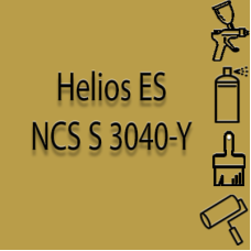 NCS S 3040-Y глянцева 1К швидкосохнуча антикорозійна емаль Helios ES - 1л