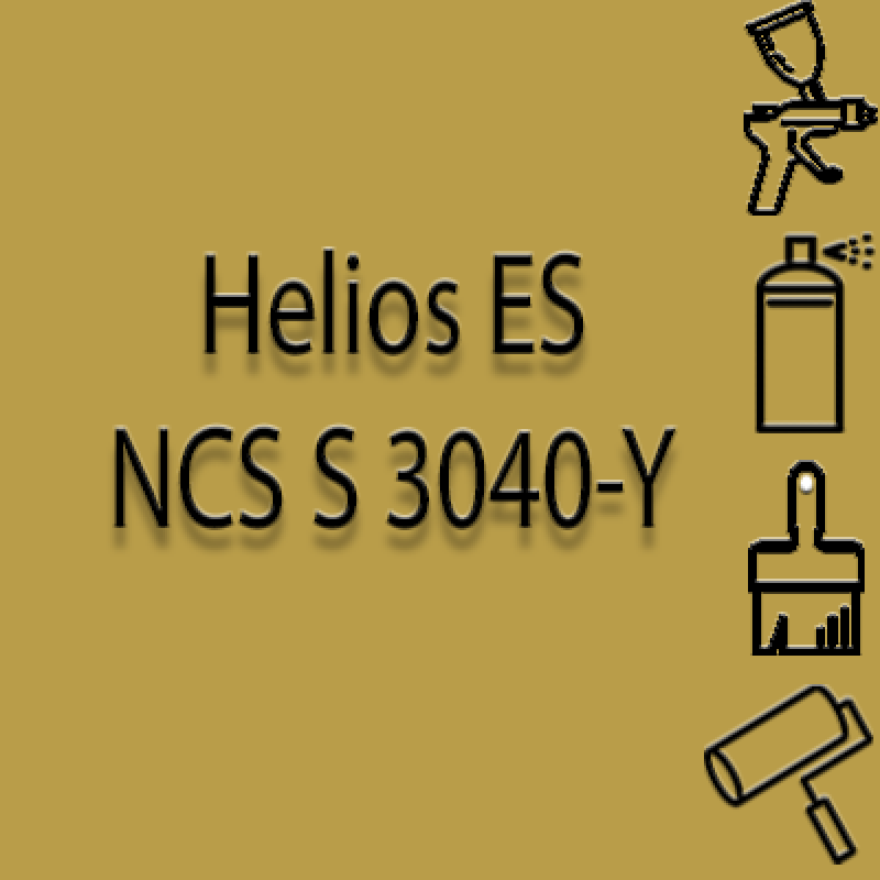 NCS S 3040-Y глянцева 1К швидкосохнуча антикорозійна емаль Helios ES - 1л