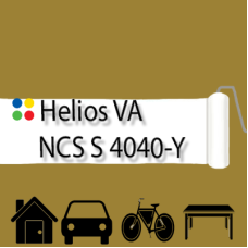 NCS S 4040-Y антикорозійна глянцева грунт-емаль (вініл-акрилова) HELIOS VA - 1л