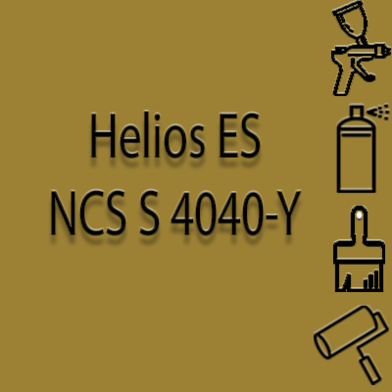 NCS S 4040-Y глянцева 1К швидкосохнуча антикорозійна емаль Helios ES - 1л