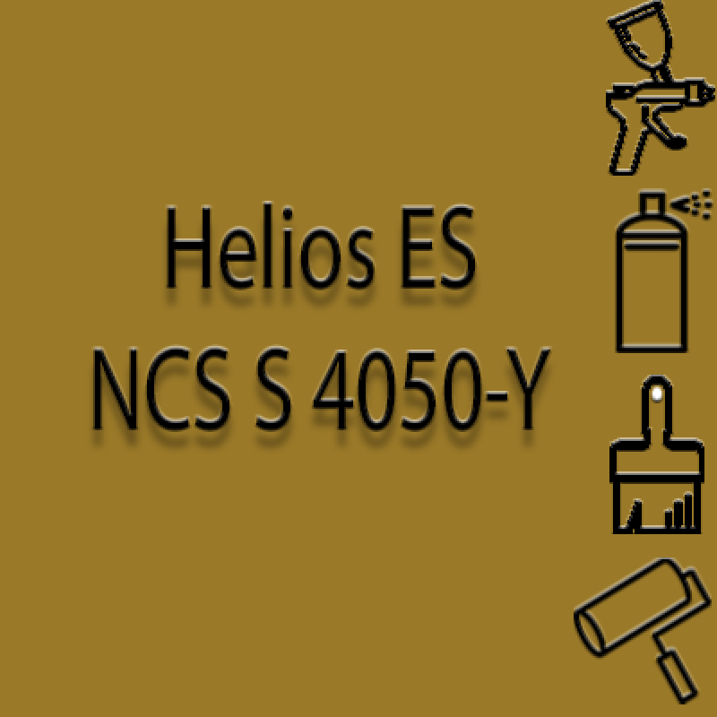 NCS S 4050-Y глянцева 1К швидкосохнуча антикорозійна емаль Helios ES - 1л