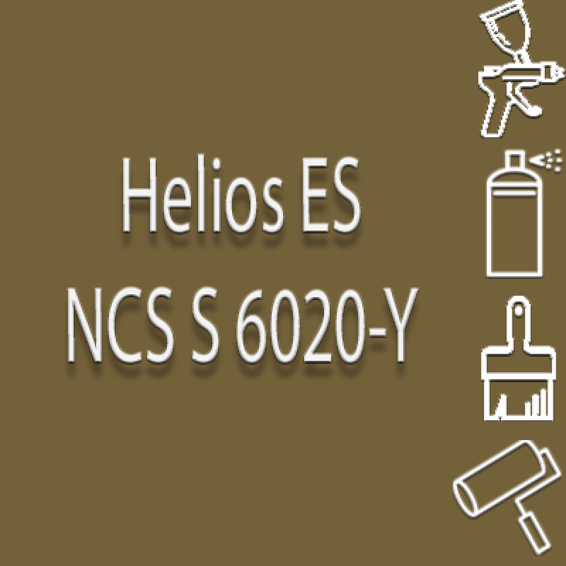 NCS S 6020-Y глянцева 1К швидкосохнуча антикорозійна емаль Helios ES - 1л NCS S 6020-Y глянцева 1К швидкосохнуча антикорозійна емаль Helios ES - 1л