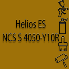NCS S 4050-Y10R глянцева 1К швидкосохнуча антикорозійна емаль Helios ES - 1л