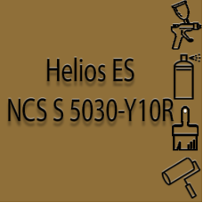 NCS S 5030-Y10R глянцева 1К швидкосохнуча антикорозійна емаль Helios ES - 1л