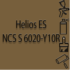 NCS S 6020-Y10R глянцева 1К швидкосохнуча антикорозійна емаль Helios ES - 1л