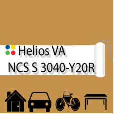 NCS S 3040-Y20R антикорозійна глянцева грунт-емаль (вініл-акрилова) HELIOS VA - 1л