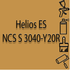 NCS S 3040-Y20R глянцева 1К швидкосохнуча антикорозійна емаль Helios ES - 1л