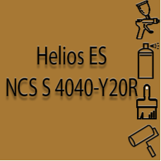 NCS S 4040-Y20R глянцева 1К швидкосохнуча антикорозійна емаль Helios ES - 1л