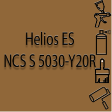 NCS S 5030-Y20R глянцева 1К швидкосохнуча антикорозійна емаль Helios ES - 1л