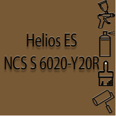 NCS S 6020-Y20R глянцева 1К швидкосохнуча антикорозійна емаль Helios ES - 1л