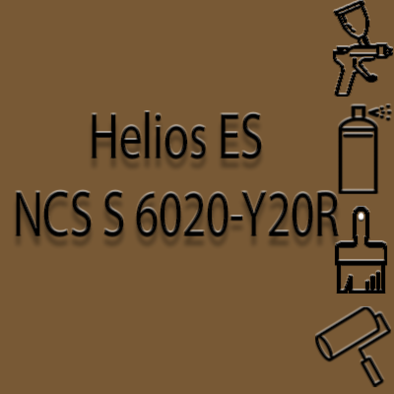 NCS S 6020-Y20R глянцева 1К швидкосохнуча антикорозійна емаль Helios ES - 1л