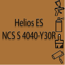 NCS S 4040-Y30R глянцева 1К швидкосохнуча антикорозійна емаль Helios ES - 1л