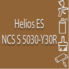 NCS S 5030-Y30R глянцева 1К швидкосохнуча антикорозійна емаль Helios ES - 1л