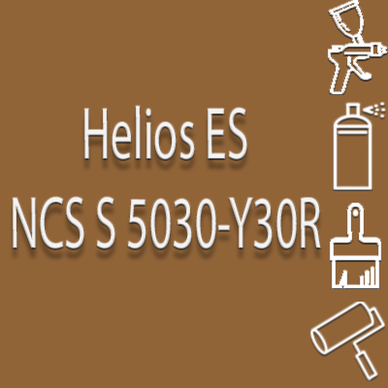 NCS S 5030-Y30R глянцева 1К швидкосохнуча антикорозійна емаль Helios ES - 1л