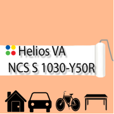 NCS S 1030-Y50R антикорозійна глянцева грунт-емаль (вініл-акрилова) HELIOS VA - 1л