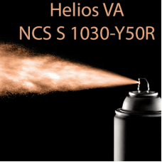 NCS S 1030-Y50R аерозольна антикорозійна глянцева грунт-емаль (вініл-акрилова) HELIOS VA - 400м