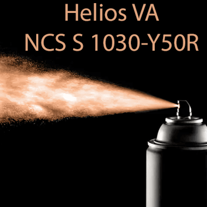 NCS S 1030-Y50R аерозольна антикорозійна глянцева грунт-емаль (вініл-акрилова) HELIOS VA - 400м