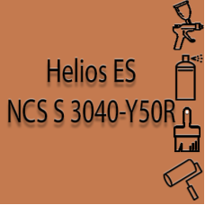 NCS S 3040-Y50R глянцева 1К швидкосохнуча антикорозійна емаль Helios ES - 1л