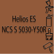 NCS S 5030-Y50R глянцева 1К швидкосохнуча антикорозійна емаль Helios ES - 1л