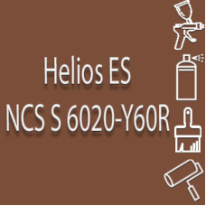 NCS S 6020-Y60R глянцева 1К швидкосохнуча антикорозійна емаль Helios ES - 1л