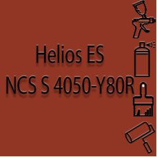 NCS S 4050-Y80R глянцева 1К швидкосохнуча антикорозійна емаль Helios ES - 1л