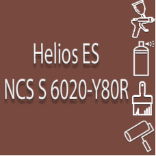 NCS S 6020-Y80R глянцева 1К швидкосохнуча антикорозійна емаль Helios ES - 1л