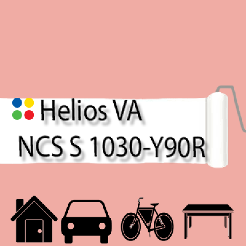 NCS S 1030-Y90R антикорозійна глянцева грунт-емаль (вініл-акрилова) HELIOS VA - 1л