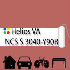 NCS S 3040-Y90R антикорозійна глянцева грунт-емаль (вініл-акрилова) HELIOS VA - 1л