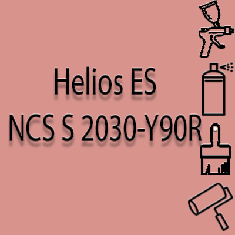 NCS S 2030-Y90R глянцева 1К швидкосохнуча антикорозійна емаль Helios ES - 1л