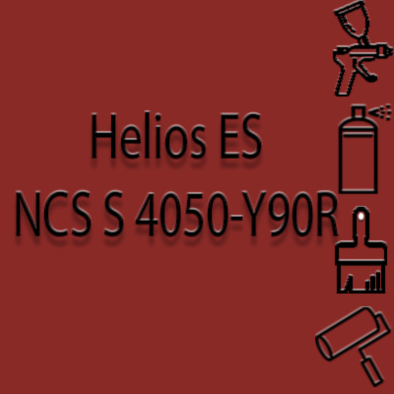 NCS S 4050-Y90R глянцева 1К швидкосохнуча антикорозійна емаль Helios ES - 1л