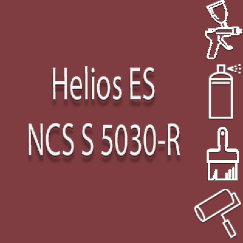 NCS S 5030-R глянцева 1К швидкосохнуча антикорозійна емаль Helios ES - 1л NCS S 5030-R глянцева 1К швидкосохнуча антикорозійна емаль Helios ES - 1л