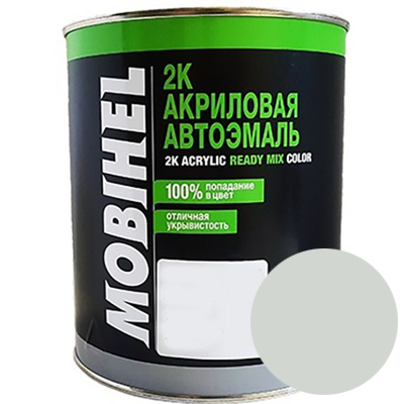 Двокомпонентна акрилова автоемаль Mobihel 2:1, 233 БІЛА - 0.75л