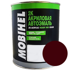 Двокомпонентна акрилова автоемаль Mobihel 2:1, 180 ГРАНАТ - 0.75л
