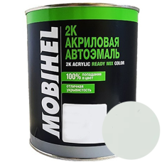 Двокомпонентна акрилова автоемаль Mobihel 2:1, 240 БІЛА ХМАРА - 0.75л