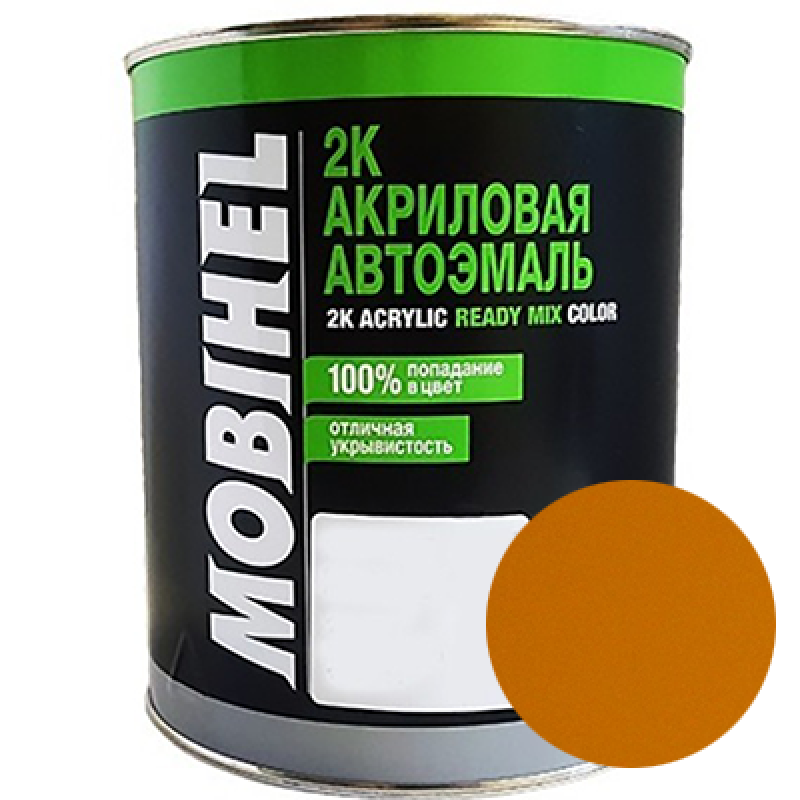 Двокомпонентна акрилова автоемаль Mobihel 2:1, 299 ТАКСІ - 0.75л
