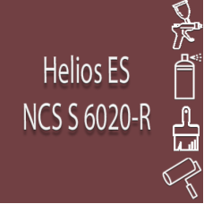 NCS S 6020-R глянцева 1К швидкосохнуча антикорозійна емаль Helios ES - 1л
