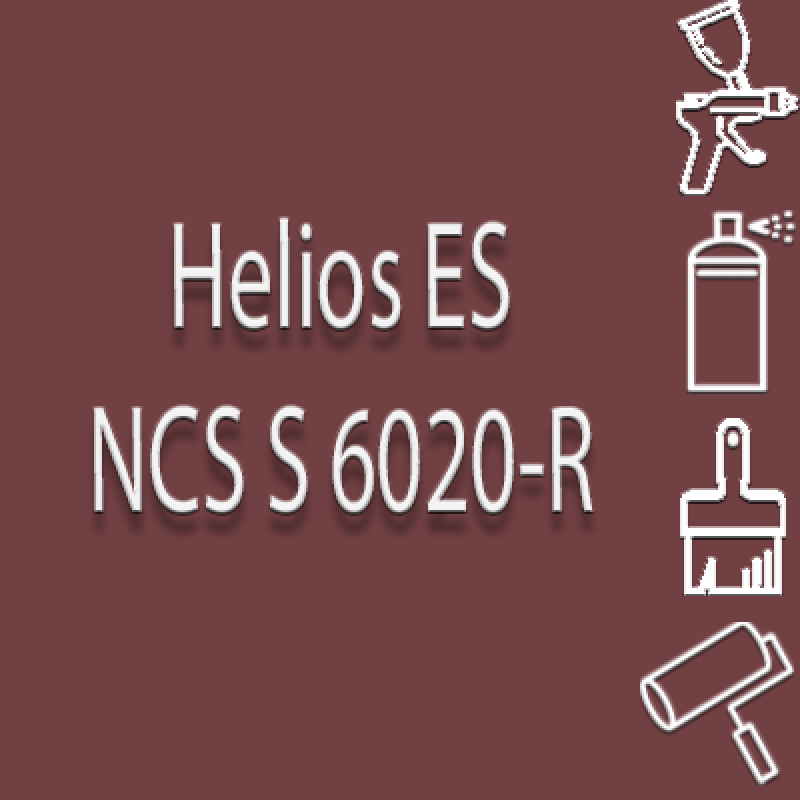 NCS S 6020-R глянцева 1К швидкосохнуча антикорозійна емаль Helios ES - 1л