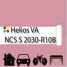 NCS S 2030-R10B антикорозійна глянцева грунт-емаль (вініл-акрилова) HELIOS VA - 1л