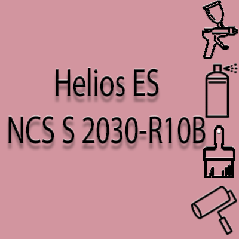 NCS S 2030-R10B глянцева 1К швидкосохнуча антикорозійна емаль Helios ES - 1л